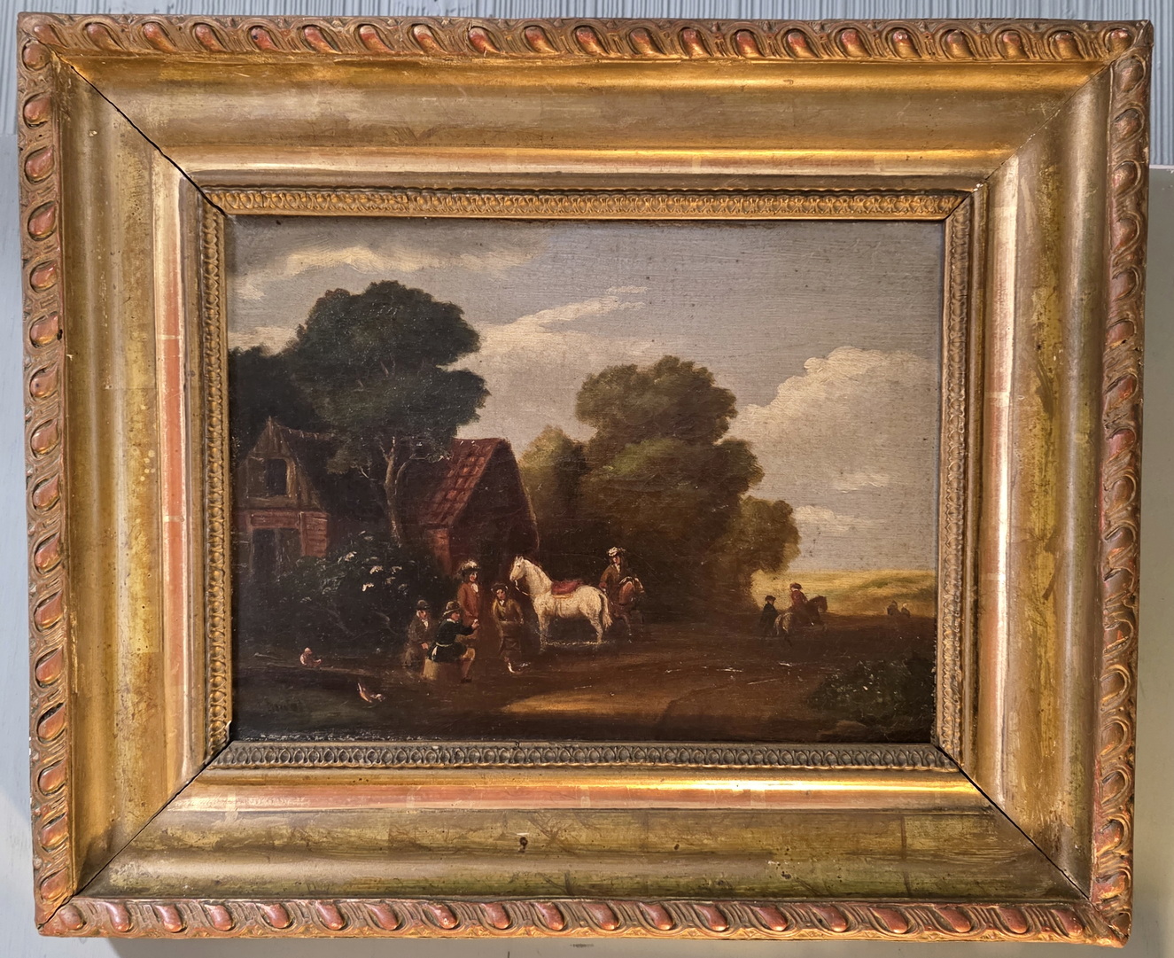 A French Rural Landscape by Alix Duval 